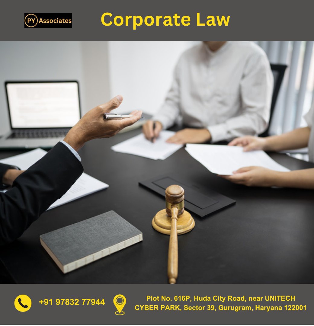 PYAandssociates's tweet photo. Corporate law is a branch of law that deals with the legal framework governing the formation, operation, and dissolution of corporations. 
https://t.co/19T6BUawfj https://t.co/G7dguyy3IK