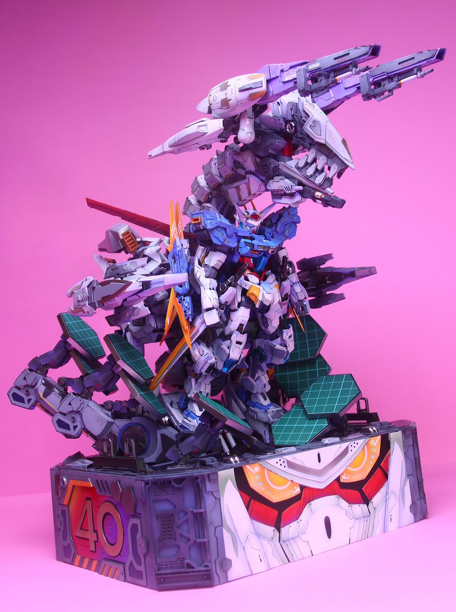 EVOMODELER's tweet image. 全面啟動G-self gbwc2023
#肩キャノンこそ至高 #gbwc2023