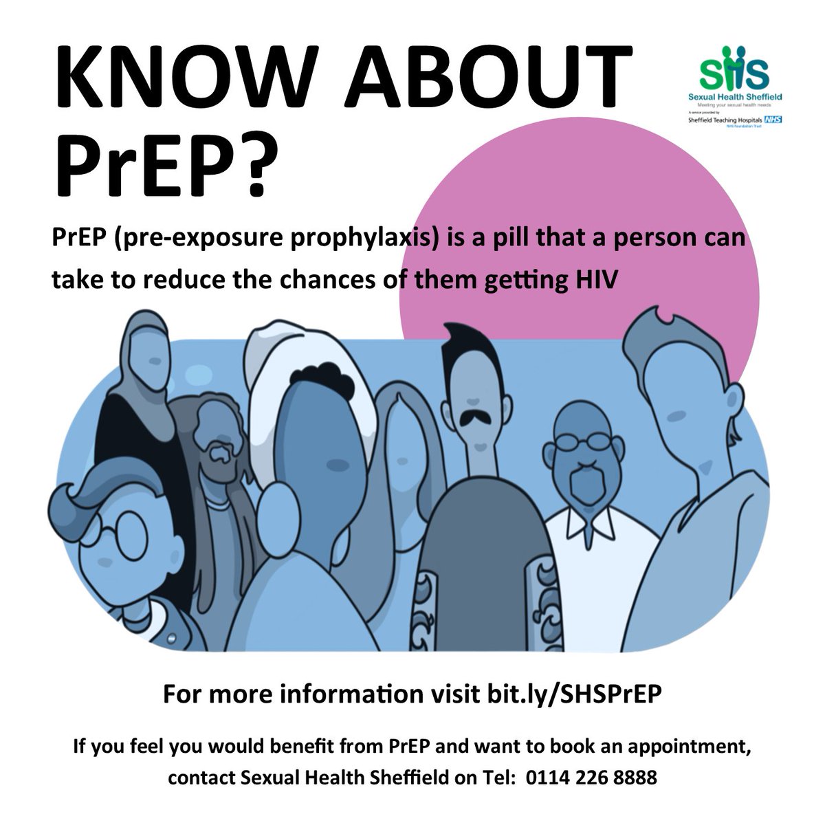 We're with @SheffCityofSanc at Victoria Hall today If you're visiting the drop-in, come and see us at our stall to find out more about sexual health services including #PrEP. You can also speak to us for information and advice on #STIs #HIVtesting and #sexualhealth support.