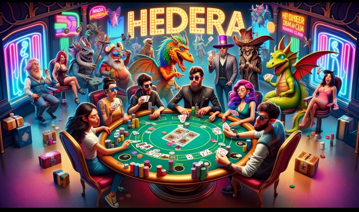 Skulblaker10's tweet photo. Ready to bluff, bet, and win? 🏆 Join the #HederaPokerTournament this Friday! A community event for all #Hedera enthusiasts. Ante up and let's have some fun! 🎉 #CommunityPoker #FridayEvent 
#HederaHoldem
#CryptoCardSharks
#HashPokerChampions 
#HederaAllin
https://t.co/BdKyJ9ZgTW https://t.co/RyHkYgLRVq