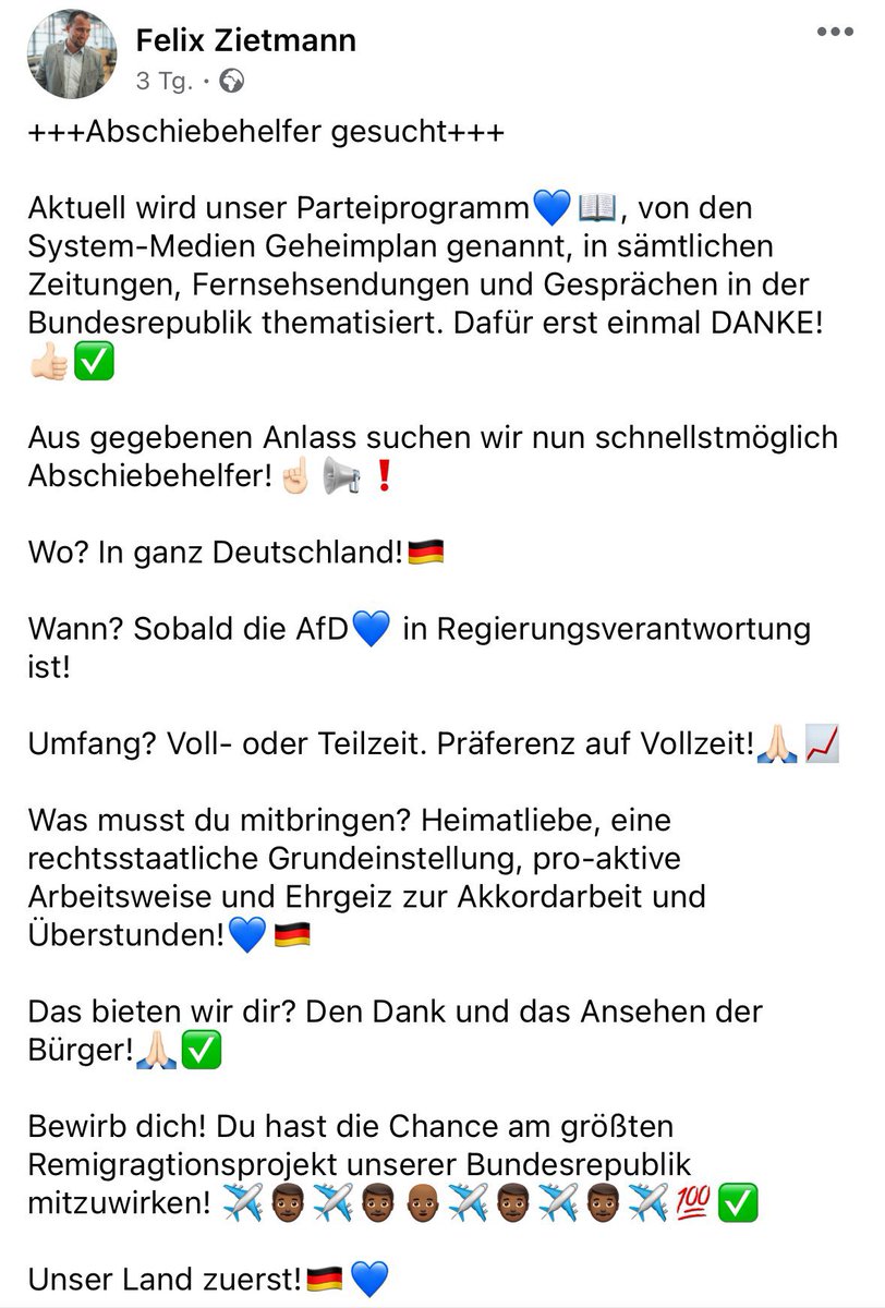 Elya Maurice Conrad (@elyamconrad) on Twitter photo AfD Politiker versuchen eine neue SS aufzubauen. Ganz normal in Deutschland, 2024. Gehen Sie weiter, es gibt hier nichts zu sehen. AfD Politiker versuchen eine neue SS aufzubauen. Ganz normal in Deutschland, 2024. Gehen Sie weiter, es gibt hier nichts zu sehen.