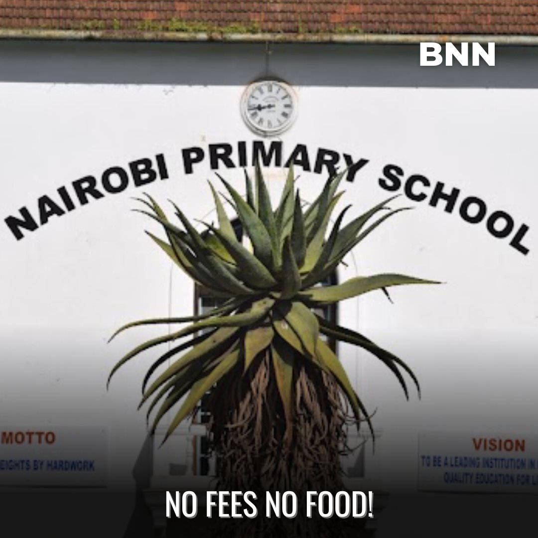 Nairobi Primary School is withholding meals from students who haven't paid their fees, leaving some hungry as they await meal cards. #Nairobiprimary #Bnnbasic
FOLLOW US ON BNN BASIC t.me/bnnkenya/40675