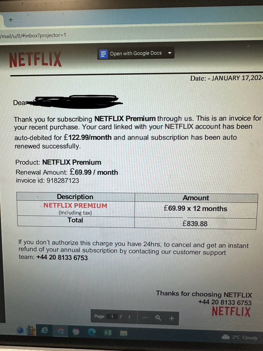 lisalidowns's tweet photo. @netflix Scam https://t.co/nOKqPQfxol