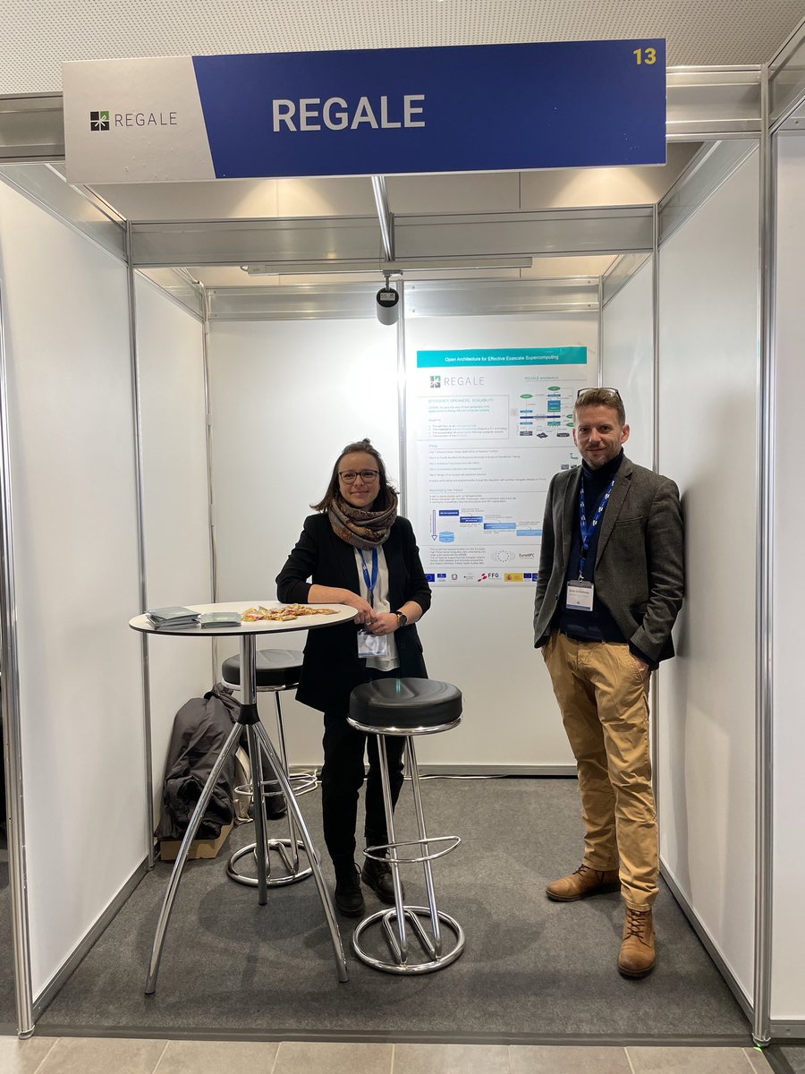 You can meet us from today on at #HiPEAC24. Come by booth 13, we are here until friday and look forward to some good discussions and exchanges. @hipeac #hpc