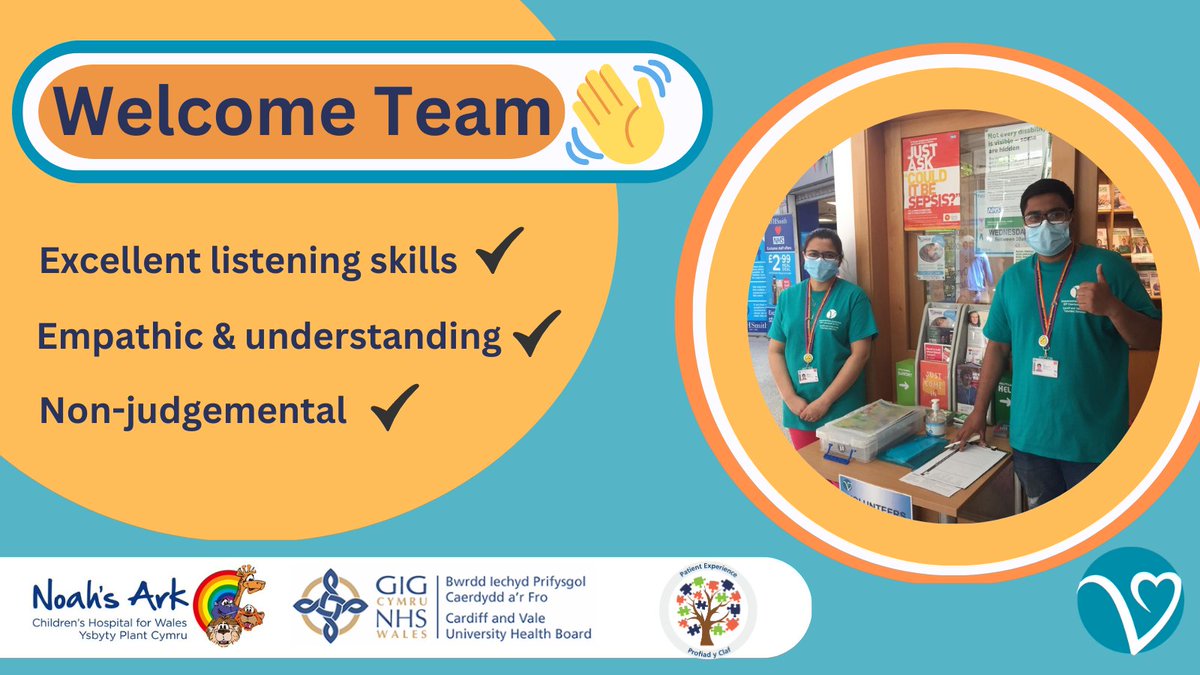 📢Applications still open! If you are looking for an opportunity where you can make a difference to someone’s day, this might be the role for you🙂! Apply here ➡️cavuhb.nhs.wales/our-services/v… @GVolServices @CV_UHB @cdfvolcentre