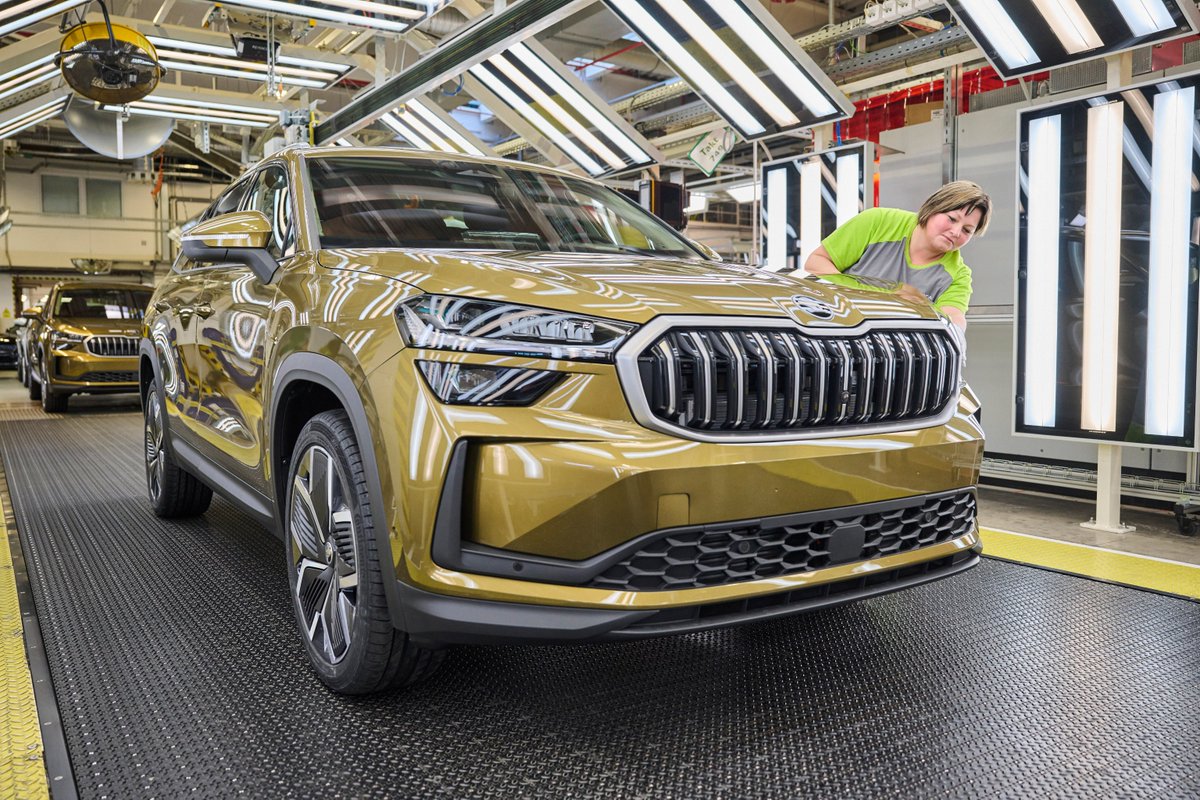 Production of the All-New Škoda Kodiaq has begun at the plant in Kvasiny, Czech Republic. Additional capacity has been made by transferring production across two plants, we look forward to seeing the new model on UK shores soon! #SKODAKodiaq