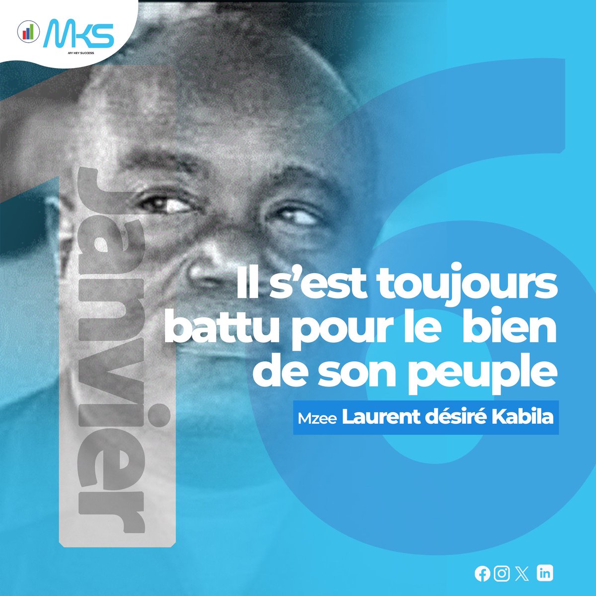 MYKEYSUCCESS1's tweet photo. Ne jamais trahir le Congo, une phrase historique qui rappelle le dévouement des héros disparus. 

Nos hommages à Mzee Laurent DÉSIRÉ KABILA 

#journeeinternationnal #herosnationnal #celebration #hommage #entreprises #rdc #kinshasa #histoirecongolaise https://t.co/Rx7qnnz8BV