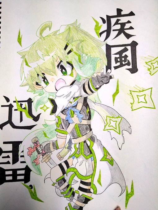 #何だっていい過去作品を掲載するチャンスだ 
絵は大昔のものだって構わない。 