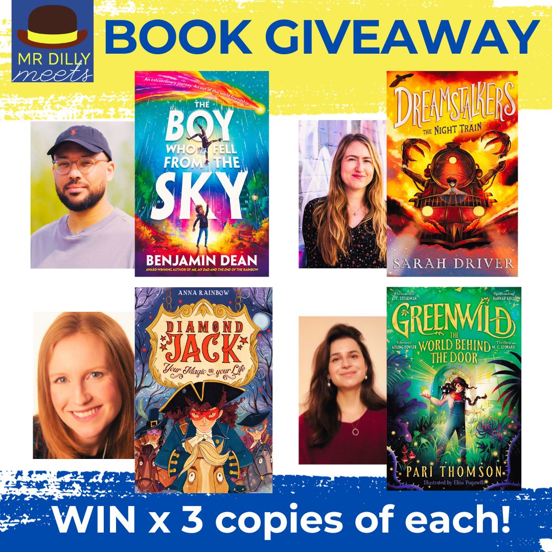 mrdillypresents's tweet photo. #Giveaway! Celebrate Mr Dilly Meets Virtual Author Visit for #Schools @NotAgainBen @thesarahdriver @PariThomson @annamwaterworth WIN x3 copies of each of their fab books! Enter Follow, Like, RT. Ends 25/1.

25th Jan 11am-Book your FREE ticket https://t.co/SJyW8NE20u

#edutwitter https://t.co/eMhC6V7gbP