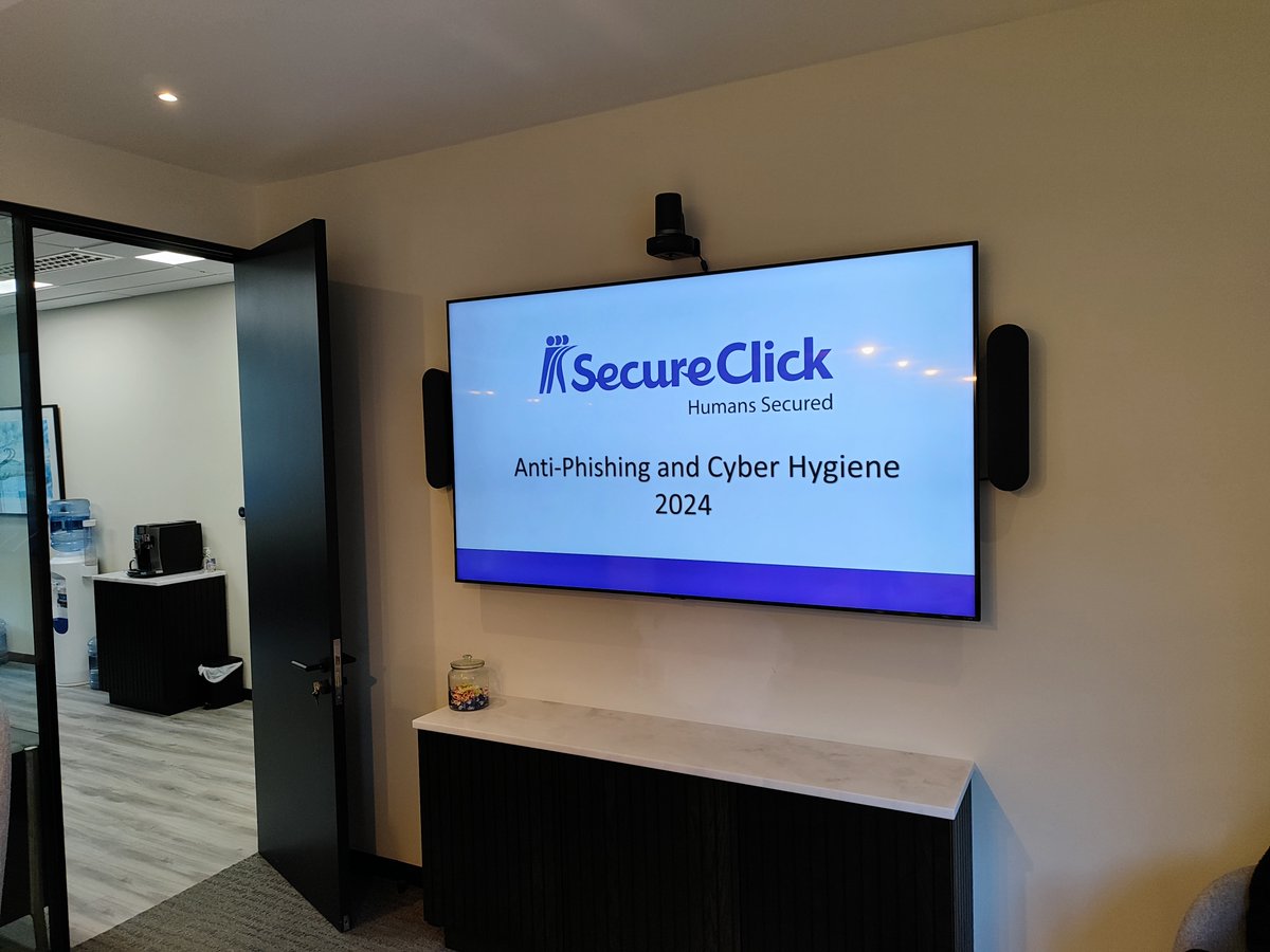 secureclick_irl's tweet photo. Some recent anti-phishing and cyber hygiene on-site training with a Dublin-based property development firm concerned about the number of very convincing and highly targeted phishing campaigns in circulation. Employees now patched for 2024... #CyberSecurityAwareness https://t.co/Ksbs9aZUJu