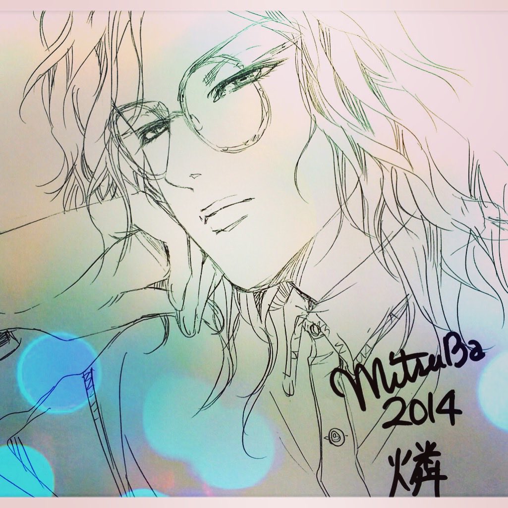 この燐描いたのが10年前で震えてる。
#クジャクの教室 