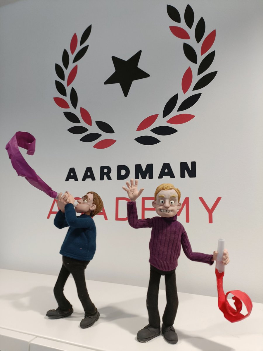 Our on-line Industry Training course STOP MOTION 2 starts today here at Aardman Academy! Looking forward to welcoming our 40, brilliant new Course participants later! Let the good times roll! @aardman #aardmanacademy #aardmabacademyalumni