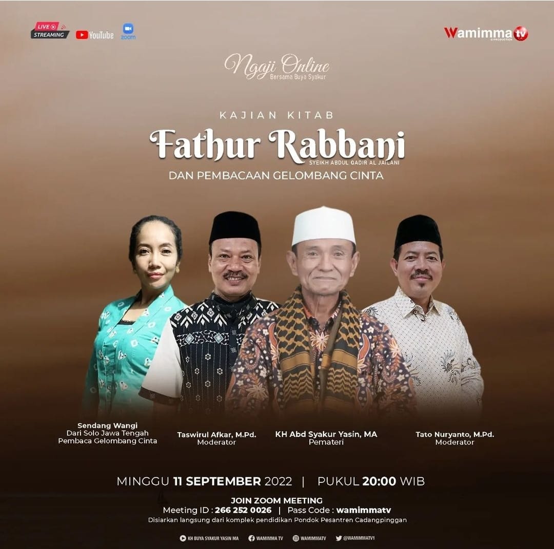 youtu.be/5rJkBdAUQDM?si…
Mengenang kembali momen saya..dengan alm.Buya Syakur.
Ya Allah, sungguh beruntung bisa belajar dengan Buya Syakur yang menerima saya apa adanya,tidak menghakimi.
Semoga beliau mendapatkan tempat terbaik di sisi Allah...
Selamat jalan Buya Syakur 🙏🏻🤍