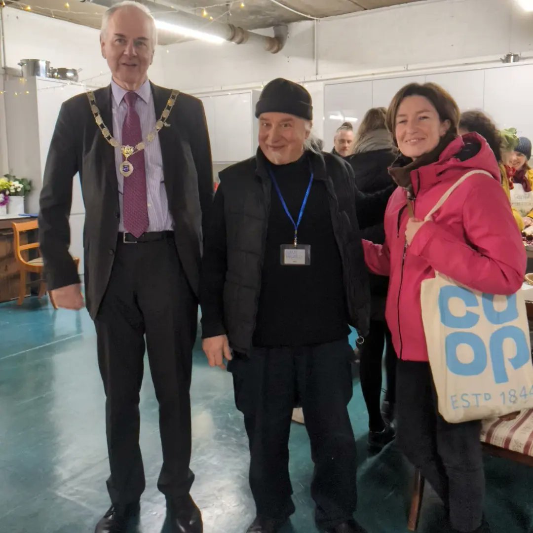 The launch of the new community fridge, run by the fantastic <a href="/STWCcharity/">Save The World Club</a> has been great!
They did an incredible job &amp; now they  run many different activities to support the local community. Check out their initiatives and help to uplift our community
savetheworldclub.org