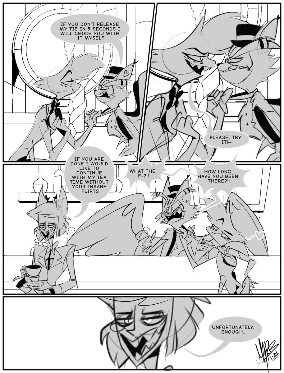 Flirt~ #huskerdust #HazbinHotel