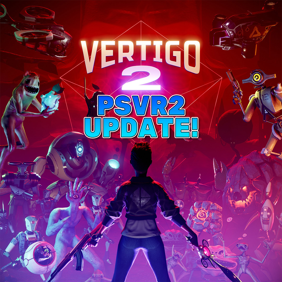 #Vertigo2 patch v1.000.008 v01.00 inbound!

Fixes Music &amp; SFX issues + Minor performance improvements in areas with high enemy counts 

Thanks for all your feedback so far, we're committed to improving the game in any way that we can!