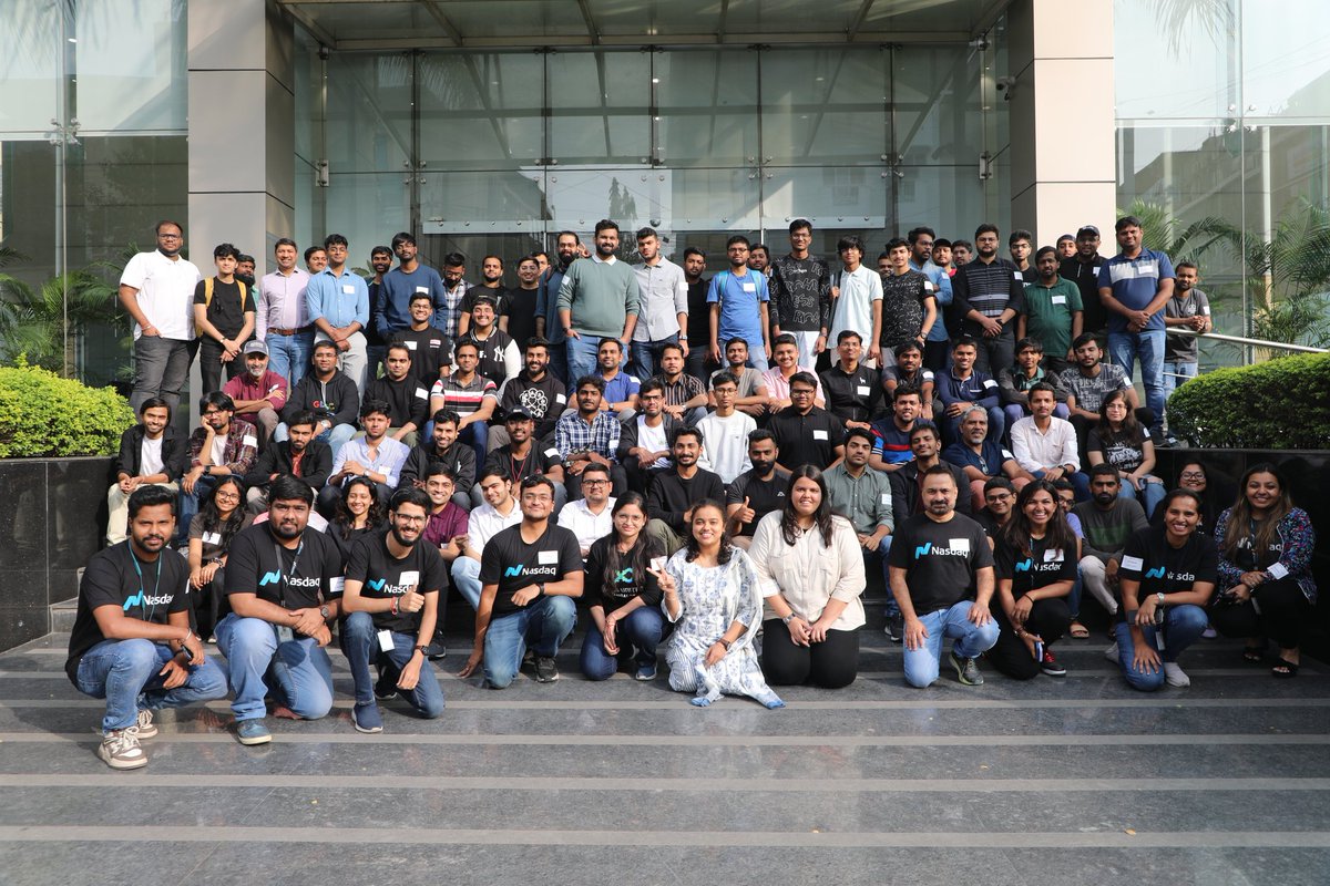 kitarp29's tweet photo. We at @Nasdaq had the pleasure to host @FOSSUnitedBLR January Meetup✨
Great to meet so many Machine Learning and Open source enthusiasts. 
I'm glad to be of small help to such amazing community☺️
#OneNasdaq #nasdaqIndia https://t.co/AoemhQF0q0