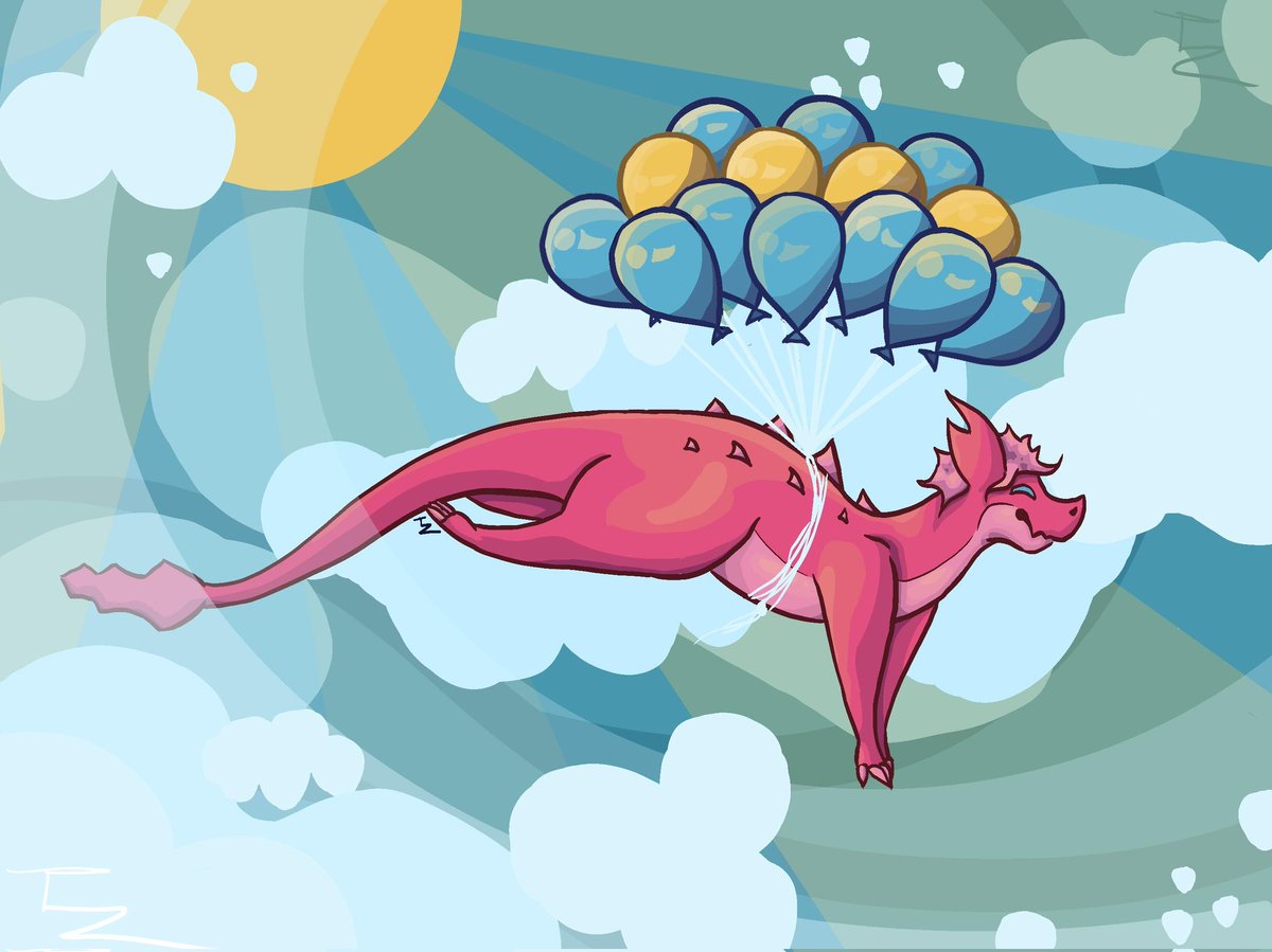 TheGoodMilk2's tweet photo. @core_ventura  Boo Loo is my favorite dragon. Thanks for making this game. I probably spend way too long playing it. A tiny bit of constructive criticism The monochromatic pink of its shiny is a bit too much. The blue and yellow bloons, even out it color scheme(in my opinion) https://t.co/QRYn8FxhiT