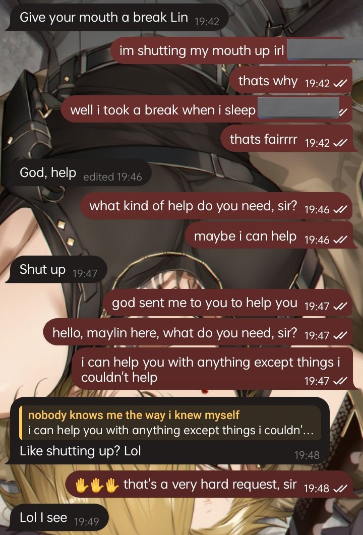 phienruple's tweet photo. @tanyakanrl Honest review dariku yg punya temen foreign INTJ:
- sarcastic
- if they agree, they do it on purpose (a.k.a. want us to stfu lmao)
- dry texter, but not a convokiller
- fun to tease lol
- hard to know what exactly they think
- a good companion

Overall, 9/10 (sometimes 4/10 ☺️🖕🏻) https://t.co/JxJGWDIMBp