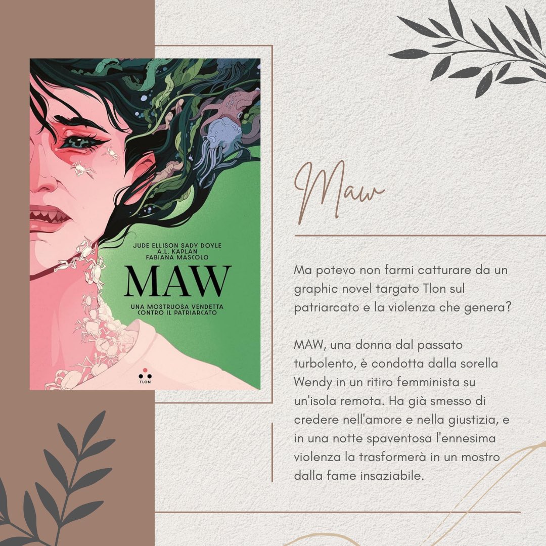 Diverse settimane fa sono stata a @piulibri23 e questi sono i libri che avrei voluto prendere: - Furia di Clyo Mendoza - Maw di Jude Ellison Sady Doyle (2/2)