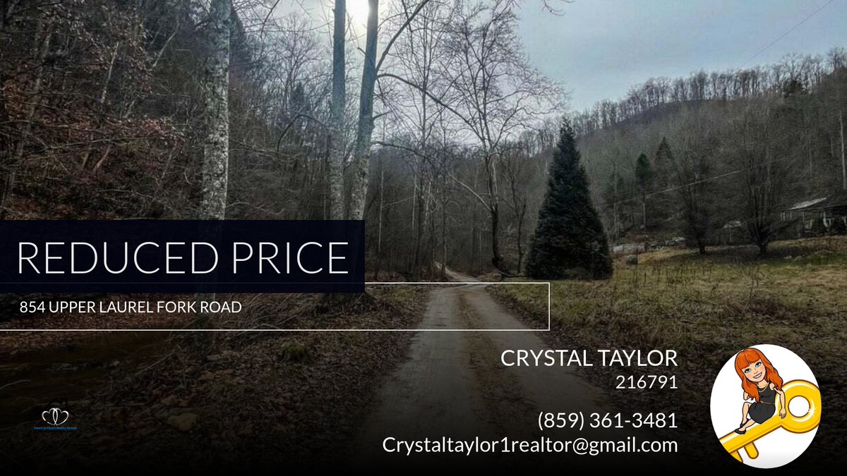 SoldWithTheBest's tweet photo. 📍 Reduced Price 📍 This recently reduced home at 854 Upper Laurel Fork Road in Clayhole won't last long, so, don't wait to set up a showing! Reach out here or at (859) 361-3481 for more information!

Crystal Taylor
Heart to Heart ... https://t.co/qsIP3AcAAn https://t.co/KtAClmOcCx