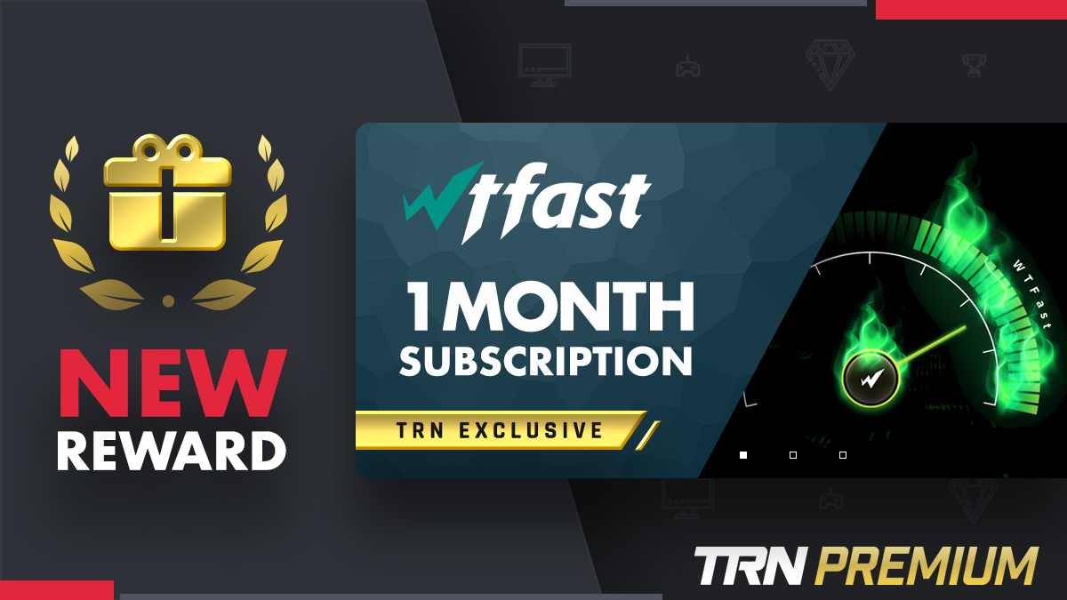 🔥 Eliminate lag today with @wtfast! Get 1 free month to WTFast with this exclusive TRN Premium Reward. The network that gives you a smoother gaming experience in over 1,000 games. The offer is now available to our premium users. Get TRN Premium Today: tracker.gg/premium