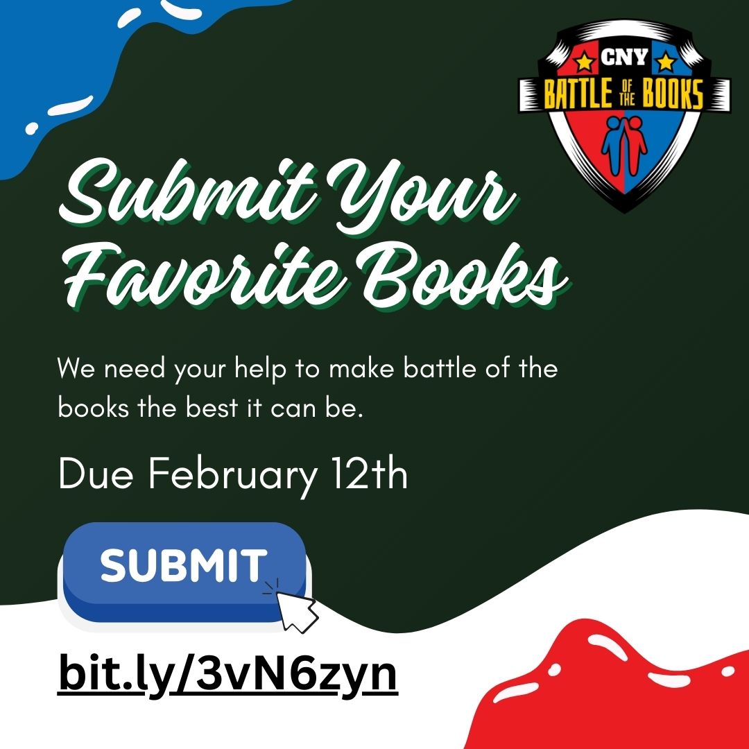 O²CM BOCES SLS (@o2cmbocessls) on Twitter photo We are looking for great books to choose from for BOB 2024! docs.google.com/forms/d/e/1FAI… <a href="/ocmboces/">OCM BOCES</a> <a href="/SLSA_NYS/">School Library Systems Association of NYS</a> <a href="/SLSTEast/">SLST - East</a> @nyla_ssl <a href="/jim_belair/">Jim Belair</a> We are looking for great books to choose from for BOB 2024! docs.google.com/forms/d/e/1FAI… <a href="/ocmboces/">OCM BOCES</a> <a href="/SLSA_NYS/">School Library Systems Association of NYS</a> <a href="/SLSTEast/">SLST - East</a> @nyla_ssl <a href="/jim_belair/">Jim Belair</a>