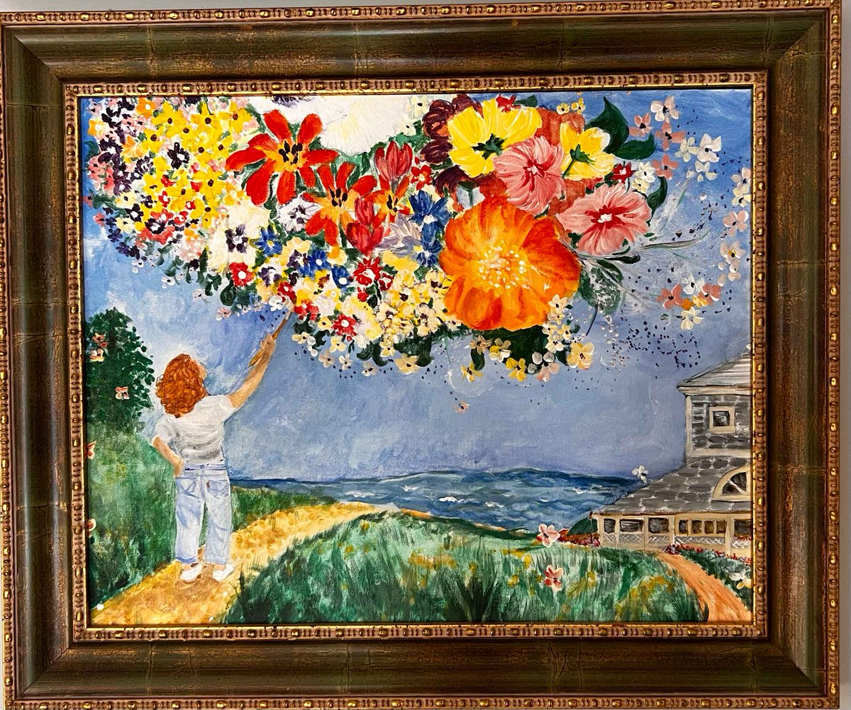 What would you name this painting?
#creativity #yourbrainonart #acrylicpainting