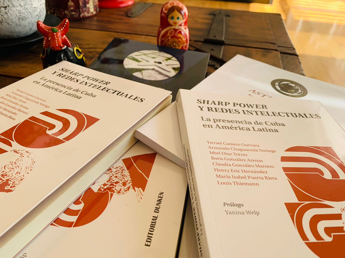 GobAPAC's tweet photo. 🇨🇺📘📣| Estimada comunidad #GAPAC con gran entusiasmo anunciamos el nuevo #LibroGAPAC "Sharp power y redes intelectuales. La presencia de #Cuba en América Latina" de la editorial @EditorialDunken
🔝Muy pronto estará disponible en nuestro sitio web 🙌🏻 https://t.co/CpybrE0hr8