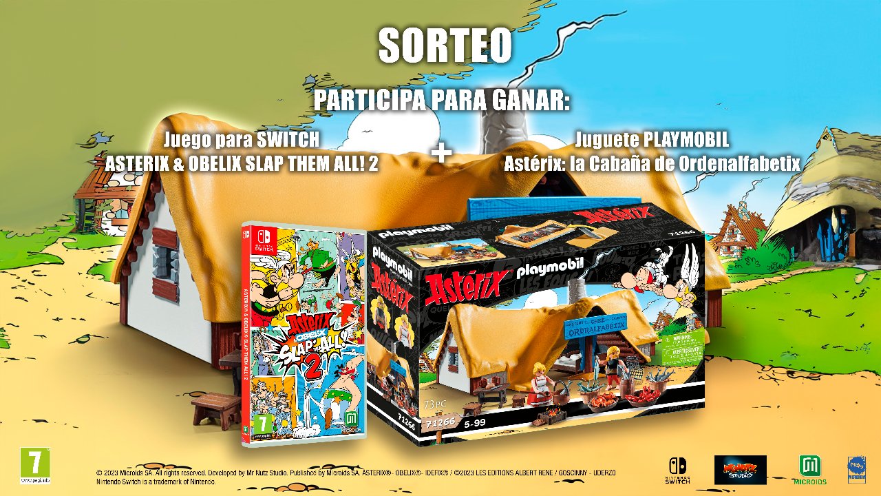Playmobil colección Astérix y Obélix, la Cabaña de Ordenalfabetix (71266)