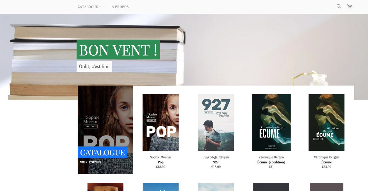 EDITION > Belgique : les éditions Onlit mettent la clé sous la porte

➡️ livreshebdo.fr/article/belgiq…

#edition