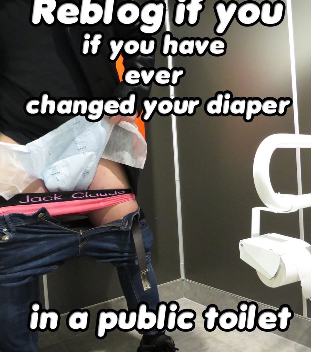 Have you ever change your diaper in your in a public toilet ?