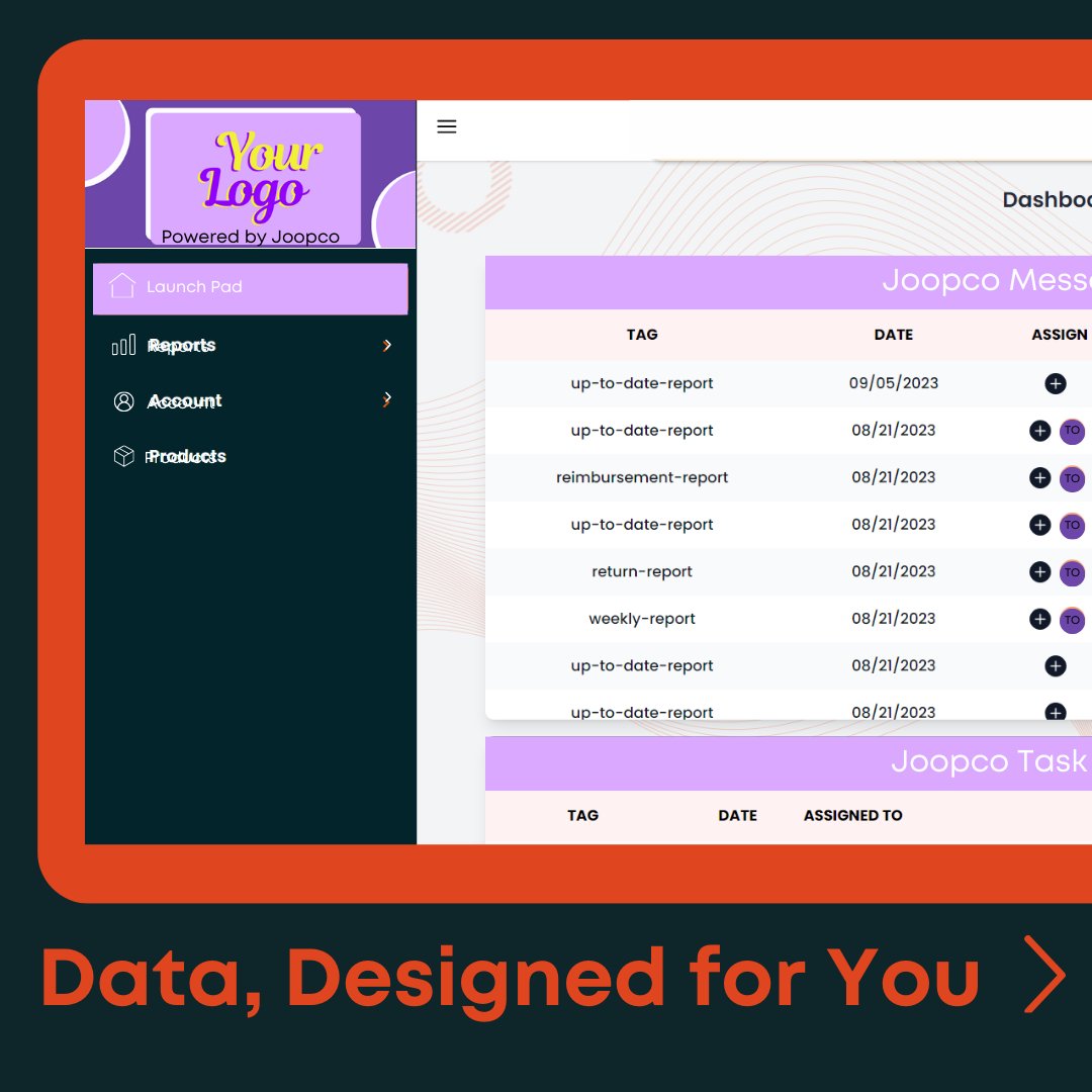 JoopcoOfficial's tweet image. Unleash the power of personalization with Joopco&apos;s White Label feature! 🎨✨ Customize your analytics, tell your brand story, and captivate your audience like never before. #WhiteLabelMagic #CustomizedAnalytics #DataStorytelling