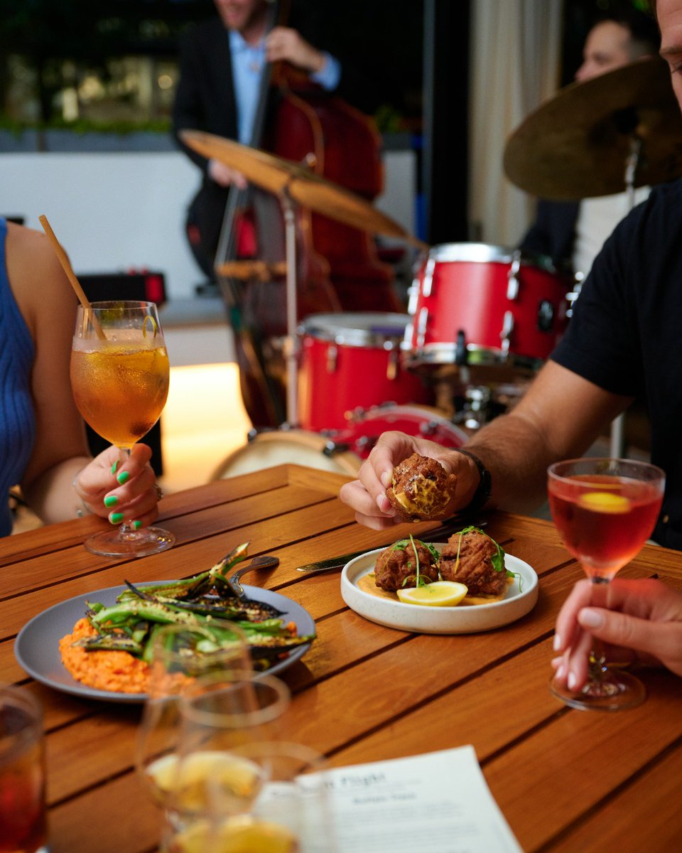 Live jazz, vibes, and your favorite dishes await at Michael's Genuine tonight! 🎶🍴🥃 Join us from 6-9pm every Wednesday for an unforgettable evening - click RESERVE in our profile for reservations. #michaelsgenuine #MGFD