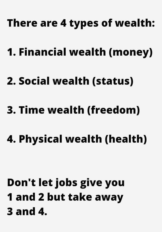 alvinfoo's tweet photo. Make sure u have these 4 types of wealth 💪 https://t.co/CV50ESkjgw
