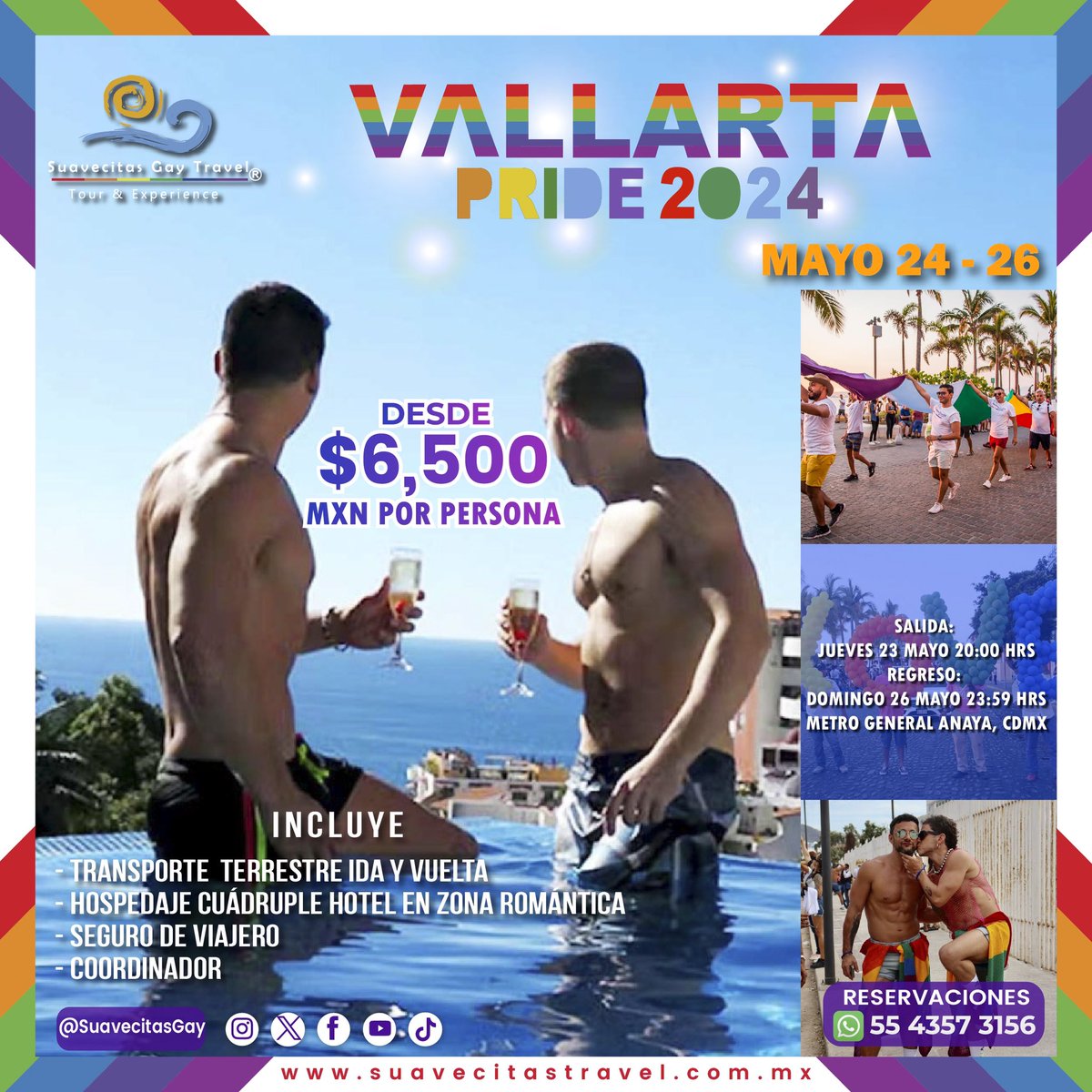UnTalFabo's tweet photo. Vamos al pride en Vallarta este año. Con @SuavecitasGay https://t.co/UXPtPskfA9