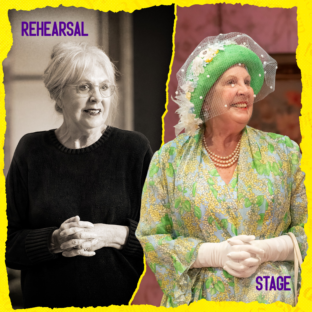 Rehearsal 👉 Stage Don't miss Penelope Wilton as the Queen Mother. #BackstairsBillyPlay MUST END 27 January