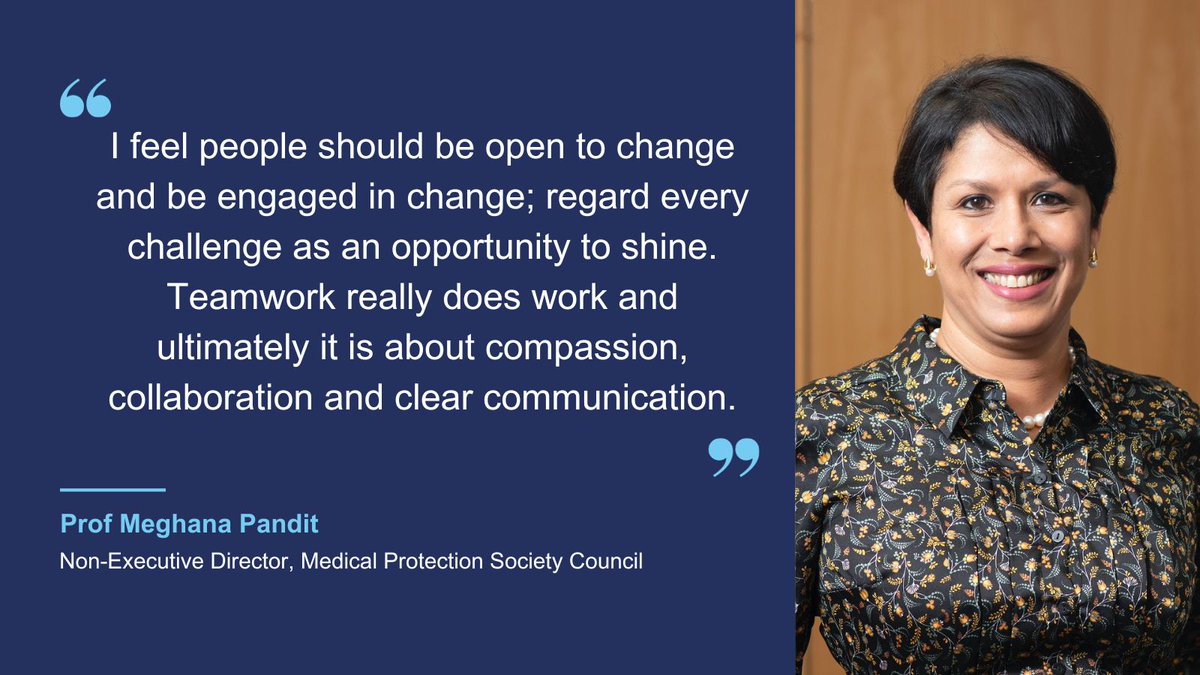Professor Meghana Pandit, one of our council members, talks about the road to becoming Chief Executive Officer in the new series of the <a href="/ucl/">UCL</a> podcast Medical Women Talking, hosted by our President Dame Jane Dacre (<a href="/DacreJane/">Dame Jane Dacre</a>)

open.spotify.com/show/5nAseNJ9R…