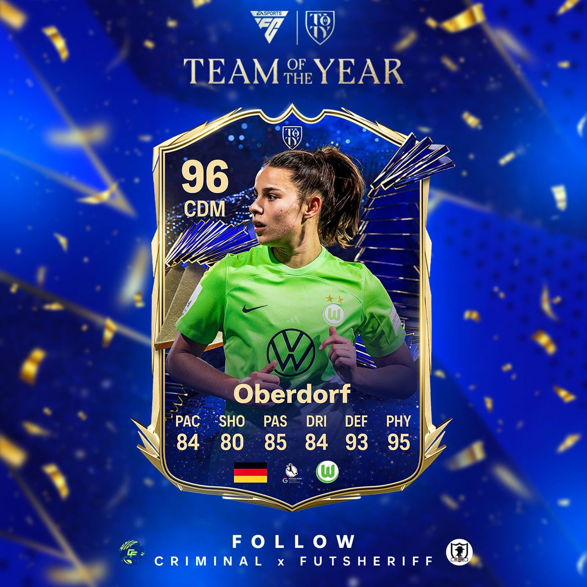 🚨Oberdorf 🇩🇪 is coming as TEAM OF THE YEAR!🔥🔥🔥

Stats are prediction 👀

Make sure to follow <a href="/FutSheriff/">Fut Sheriff</a> &amp; <a href="/Criminal__x/">Sahil</a> !

#fc24