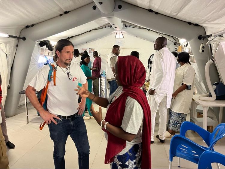 TheMissingMaps's tweet photo. In #SudanCrisis, solar arrays & lights, #GIS mapping, 💧 treatment devices & inflatable field hospitals power the @MSF emergency response.
🗺️💻Join #MissingMaps volunteers in helping #MSF improve @Openstreemap in 🇸🇩 through this @hotosm mapping campaign: https://t.co/v7PdNcyi13 https://t.co/APGfsQA9NS