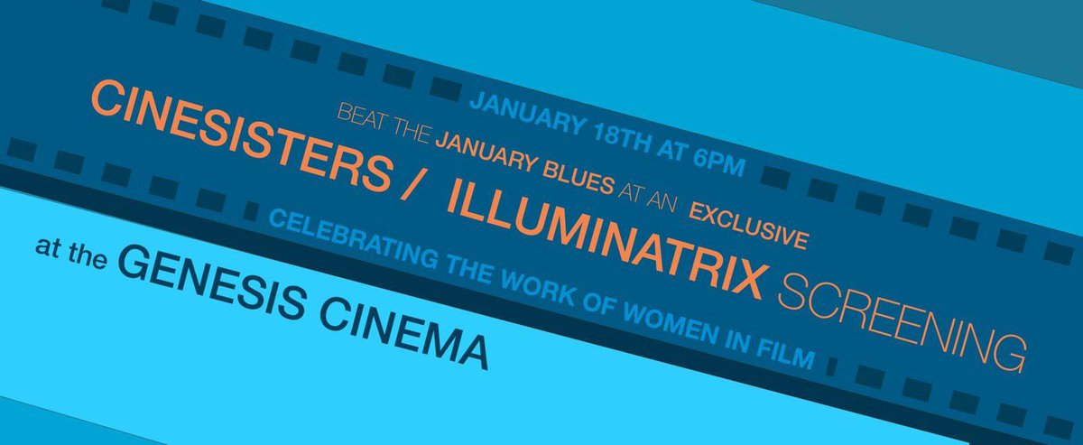 Don’t forget to come by @GenesisCinema tomorrow to sample some wonderful shorts from @cinesisters directors and cinematographers from #illuminatrixDoP and #illuminatrixRising! genesiscinema.co.uk/movie/cinesist…