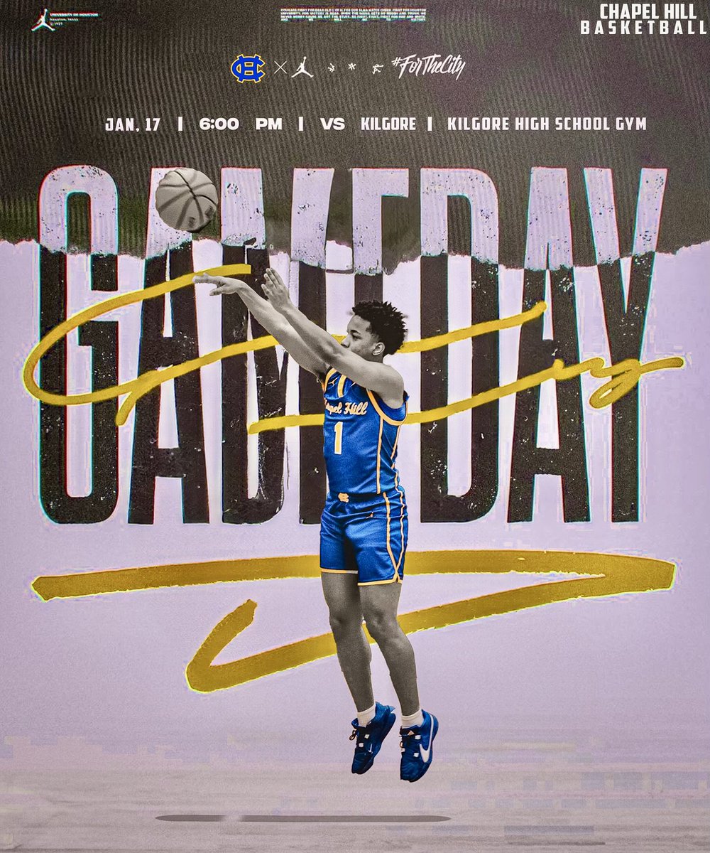 🚨🏀 Game Day 🚨🏀

🆚: Kilgore Bulldogs 

📅: Jan 17, 2024

⌚️: V 6:30pm 

📍: Kilgore Main HS Gymnasium 

#CULTURE🏀🐶
#TheSTANDARD 

<a href="/BrandonOSports/">Brandon Ogden</a> <a href="/Tabchoops/">𝙏𝘼𝘽𝘾🏀📋</a> <a href="/hoopinsider/">Hoopinsider</a> <a href="/etfinalscore/">Tyler Paper Sports</a> @DCTbasketball <a href="/TexasHoopsGASO/">TexasHoops/GASO 🔗</a>