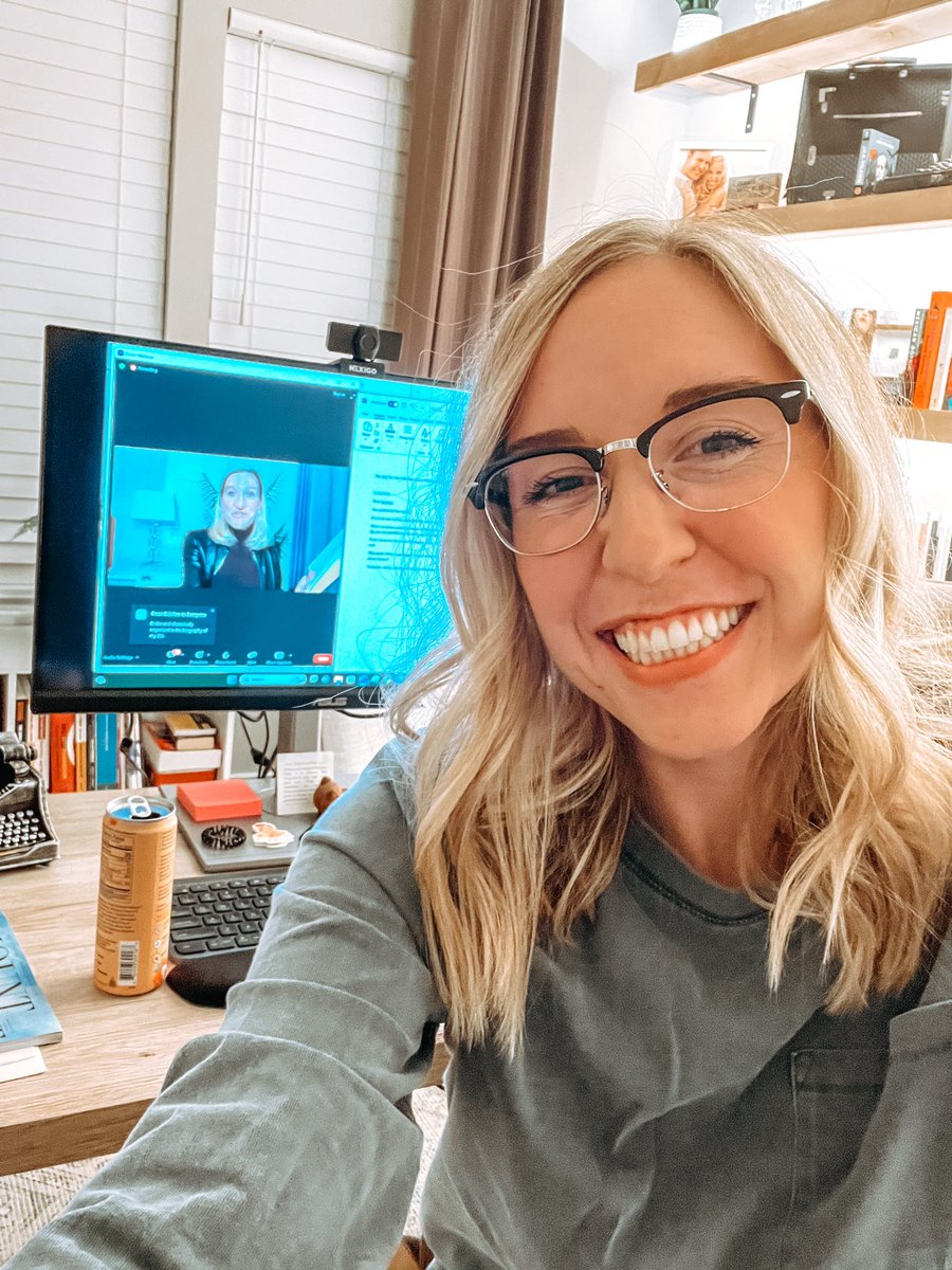 Nice awkward selfie to commemorate the start of #DeepDiveSeries2024  by @TSNOTYAW podcast team 😍 Totally incredible session by <a href="/RutaSepetys/">Ruta Sepetys Updates</a>. Can’t wait for the next 9 weeks! 💪🏻