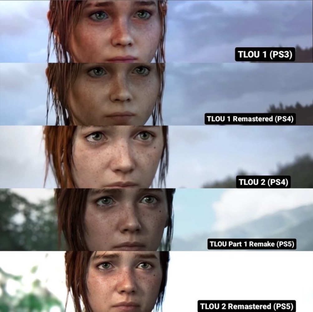 Crazy we’ve gotten now 5 different iterations of this scene with Ellie in The Last of Us 😅