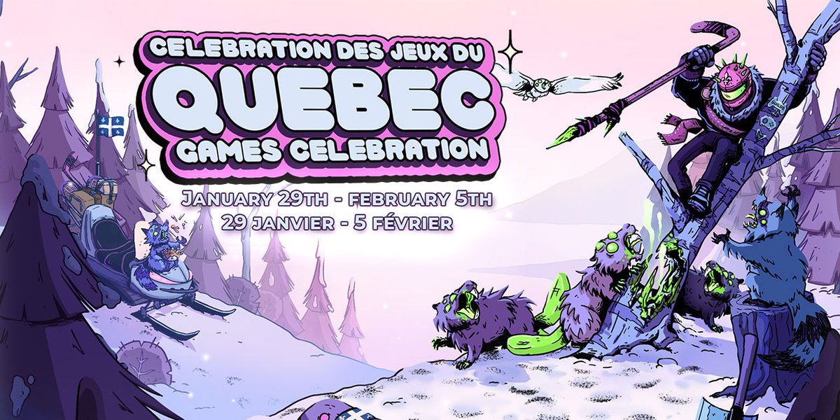 Quebec Games Celebration // DemoNights 🎮 tweet media