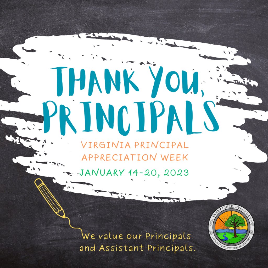 Thank you, Principals and Assistant Principals!
