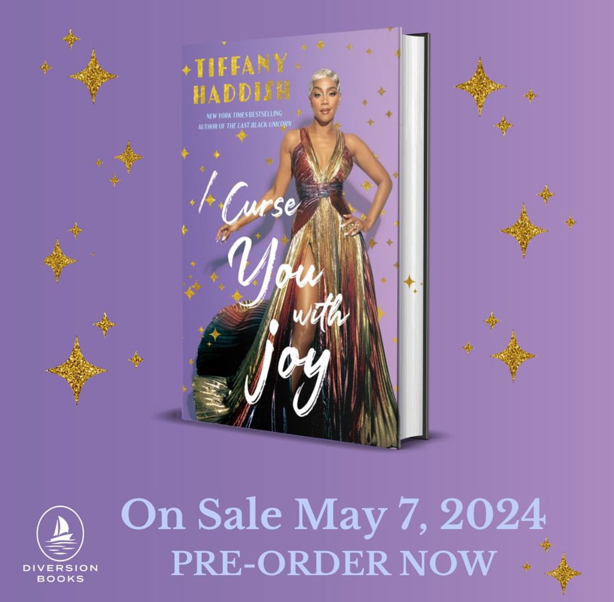 ✨⭐️⭐️✨✨
“I CURSE YOU WITH JOY”
NEW BOOK BY @tiffanyhaddish 📕
“IN MORE THAN A DOZEN STORIES
TIFFANY HADDISH IS CANDID
ABOUT HER HIGHS, LOWS AND
EVERYTHING IN BETWEEN”
#PRE ORDER YOUR COPY NOW!
#author #tiffanyhaddish #book
#icurseyouwithjoy #spreadtheword