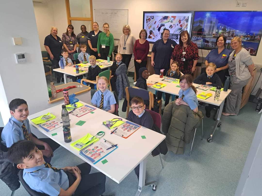 Little Voices launched today @DudleyGroupNHS supported by @school_mount - the children were incredible with their quality of feedback and delivered so eloquently. Thank you to all at both organisations for making this happen - the start of a great collaboration! @DudleyGroupCEO