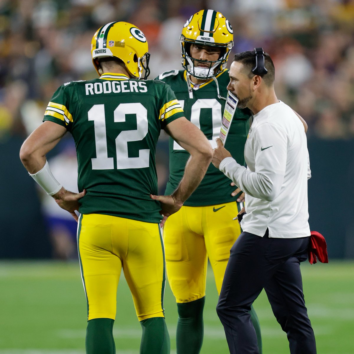NFL's tweet photo. The similarities between the 2023 @Packers and the 2010 @Packers that won Super Bowl XLV are pretty wild. 👀 (h/t @NFLResearch)

(THREAD 🧵) https://t.co/tdTLmlHWqA