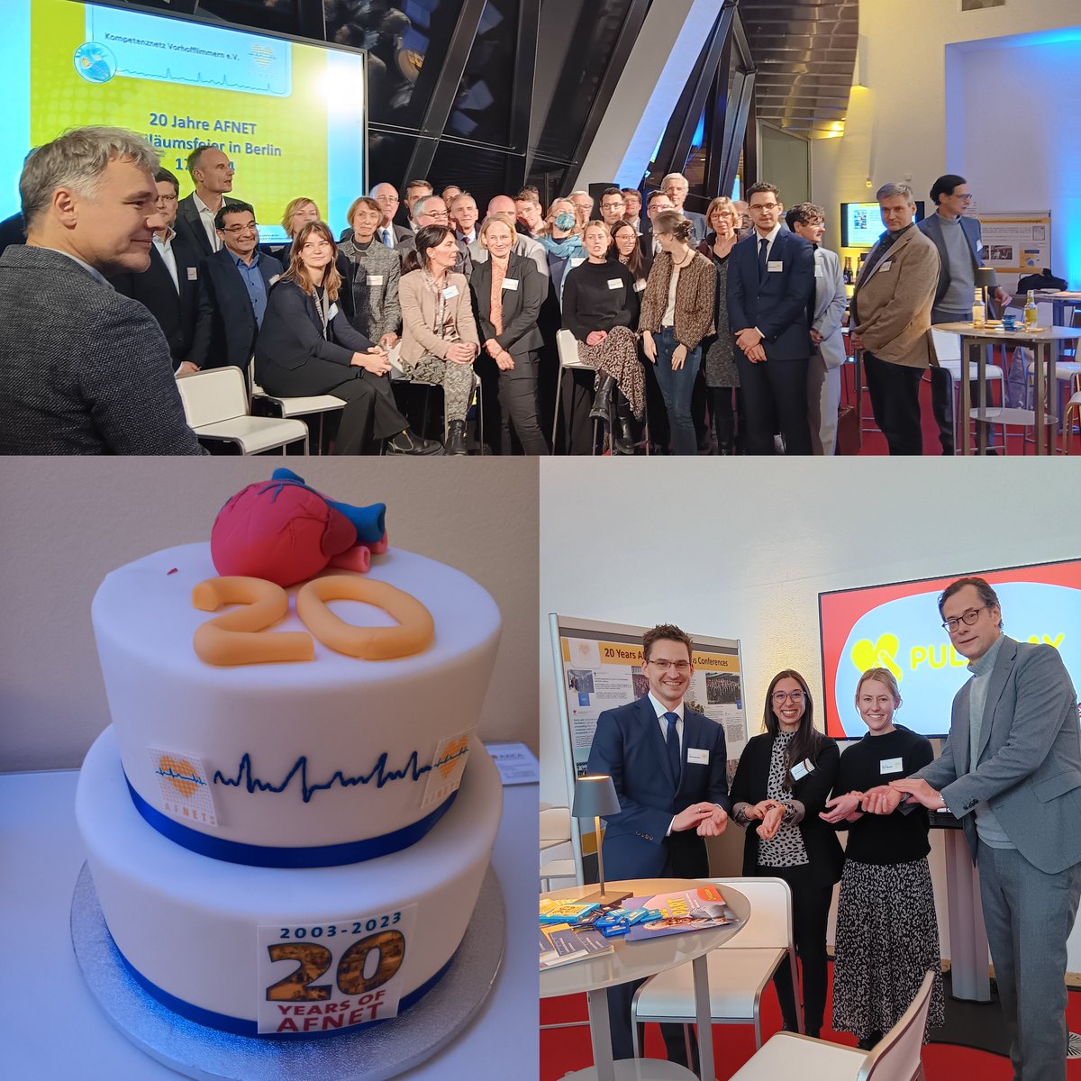 AFNET (@afnet_ev) on Twitter photo Great athmosphere! Some impressions of the lively discussions at the #AFNET 20th anniversary celebration in #Berlin! #cardiology #cardiotwitter <a href="/dittmarsabine/">Sabine Dittmar</a> <a href="/danielsteven_ep/">Daniel Steven</a>
<a href="/DavidDuncker/">David Duncker</a> <a href="/DGK_org/">Deutsche Gesellschaft für Kardiologie</a> <a href="/AGEP_DGK/">AGEP</a>
<a href="/Herzstiftung/">Deutsche Herzstiftung</a> <a href="/dzhk_germany/">DZHK Germany</a> <a href="/_preventicus/">Preventicus Versorgungsmanagement</a> Great athmosphere! Some impressions of the lively discussions at the #AFNET 20th anniversary celebration in #Berlin! #cardiology #cardiotwitter <a href="/dittmarsabine/">Sabine Dittmar</a> <a href="/danielsteven_ep/">Daniel Steven</a>
<a href="/DavidDuncker/">David Duncker</a> <a href="/DGK_org/">Deutsche Gesellschaft für Kardiologie</a> <a href="/AGEP_DGK/">AGEP</a>
<a href="/Herzstiftung/">Deutsche Herzstiftung</a> <a href="/dzhk_germany/">DZHK Germany</a> <a href="/_preventicus/">Preventicus Versorgungsmanagement</a>